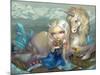 Fiona and the Unicorn-Jasmine Becket-Griffith-Mounted Art Print