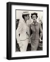 Fiona Campbell-Walter and Anne Gunning in Tailored Suits, 1953-John French-Framed Giclee Print