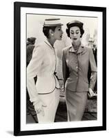 Fiona Campbell-Walter and Anne Gunning in Tailored Suits, 1953-John French-Framed Giclee Print