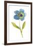 Fiore Blu I-Sandra Jacobs-Framed Giclee Print