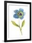 Fiore Blu I-Sandra Jacobs-Framed Giclee Print