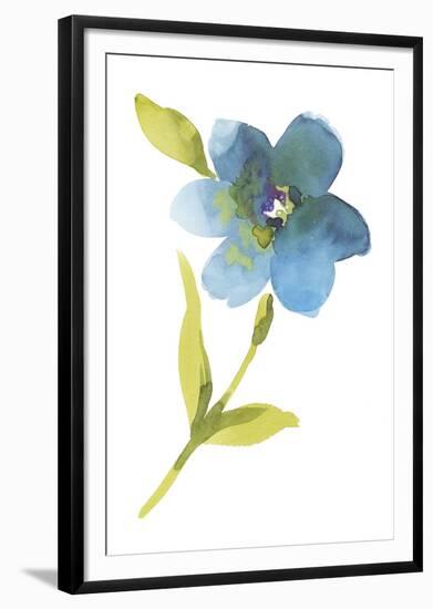 Fiore Blu II-Sandra Jacobs-Framed Giclee Print