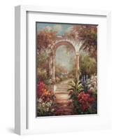 Fiorenza's Garden-James Reed-Framed Art Print