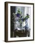 Fiori Blu e Sgabello-Danka Weitzen-Framed Giclee Print