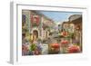 Fiori Caffes-Nicky Boehme-Framed Giclee Print