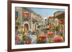 Fiori Caffes-Nicky Boehme-Framed Giclee Print