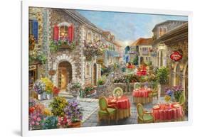 Fiori Caffes-Nicky Boehme-Framed Giclee Print