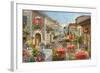 Fiori Caffes-Nicky Boehme-Framed Giclee Print