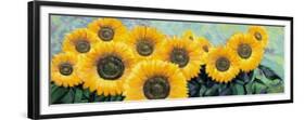 Fiori di Girasole-Stefano Riboli-Framed Premium Giclee Print