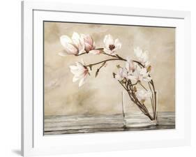 Fiori di magnolia-Cristina Mavaracchio-Framed Art Print