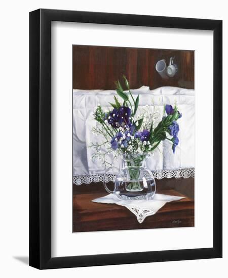 Fiori Pizzi e Tazzine-Danka Weitzen-Framed Giclee Print