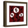 Fiori-rouge-Denise Duplock-Framed Art Print