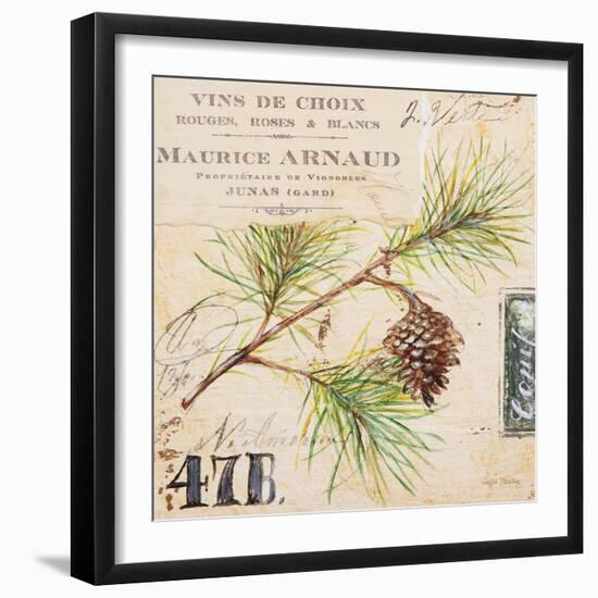 Fir Branch…Sketchbook-Angela Staehling-Framed Art Print