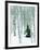 Fir in Aspen grove, Dixie National Forest, Utah, USA-Charles Gurche-Framed Photographic Print