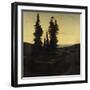 Fir Trees, 1849-Arnold Böcklin-Framed Giclee Print