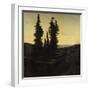 Fir Trees, 1849-Arnold Böcklin-Framed Giclee Print