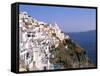 Fira, Island of Santorini (Thira), Cyclades Islands, Aegean, Greek Islands, Greece, Europe-Sergio Pitamitz-Framed Stretched Canvas