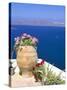 Fira, Island of Santorini (Thira), Cyclades Islands, Aegean, Greek Islands, Greece, Europe-Sergio Pitamitz-Stretched Canvas