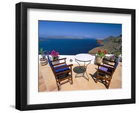 Fira, Island of Santorini (Thira), Cyclades Islands, Aegean, Greek Islands, Greece, Europe-Sergio Pitamitz-Framed Photographic Print