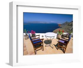 Fira, Island of Santorini (Thira), Cyclades Islands, Aegean, Greek Islands, Greece, Europe-Sergio Pitamitz-Framed Photographic Print