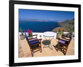 Fira, Island of Santorini (Thira), Cyclades Islands, Aegean, Greek Islands, Greece, Europe-Sergio Pitamitz-Framed Photographic Print