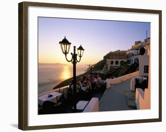 Fira, Island of Santorini (Thira), Cyclades Islands, Aegean, Greek Islands, Greece, Europe-Sergio Pitamitz-Framed Photographic Print