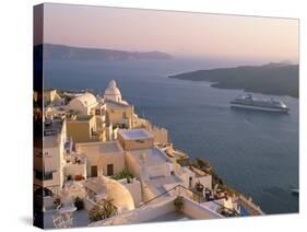 Fira, Island of Santorini (Thira), Cyclades Islands, Aegean, Greek Islands, Greece, Europe-Sergio Pitamitz-Stretched Canvas