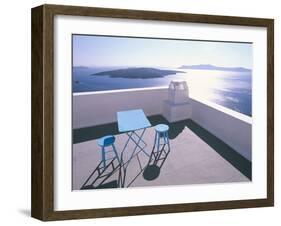 Fira, Island of Santorini (Thira), Cyclades Islands, Aegean, Greek Islands, Greece, Europe-Sergio Pitamitz-Framed Photographic Print