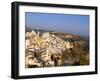 Fira, Island of Santorini (Thira), Cyclades Islands, Aegean, Greek Islands, Greece, Europe-Sergio Pitamitz-Framed Photographic Print