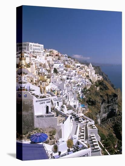 Fira, Island of Santorini (Thira), Cyclades Islands, Aegean, Greek Islands, Greece, Europe-Sergio Pitamitz-Stretched Canvas