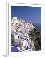 Fira, Island of Santorini (Thira), Cyclades Islands, Aegean, Greek Islands, Greece, Europe-Sergio Pitamitz-Framed Photographic Print