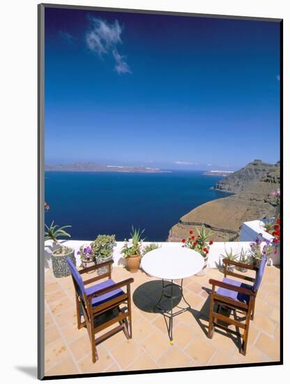 Fira, Island of Santorini (Thira), Cyclades Islands, Aegean, Greek Islands, Greece, Europe-Sergio Pitamitz-Mounted Photographic Print