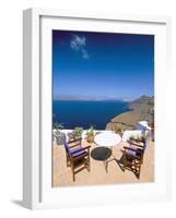 Fira, Island of Santorini (Thira), Cyclades Islands, Aegean, Greek Islands, Greece, Europe-Sergio Pitamitz-Framed Photographic Print