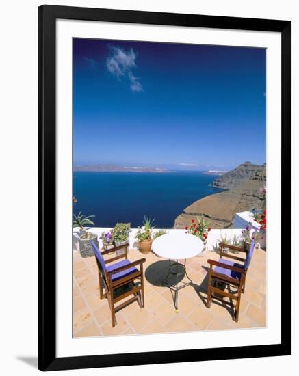 Fira, Island of Santorini (Thira), Cyclades Islands, Aegean, Greek Islands, Greece, Europe-Sergio Pitamitz-Framed Photographic Print