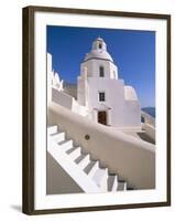 Fira, Island of Santorini (Thira), Cyclades Islands, Aegean, Greek Islands, Greece, Europe-Sergio Pitamitz-Framed Photographic Print