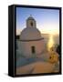 Fira, Island of Santorini (Thira), Cyclades Islands, Aegean, Greek Islands, Greece, Europe-Sergio Pitamitz-Framed Stretched Canvas