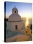 Fira, Island of Santorini (Thira), Cyclades Islands, Aegean, Greek Islands, Greece, Europe-Sergio Pitamitz-Stretched Canvas