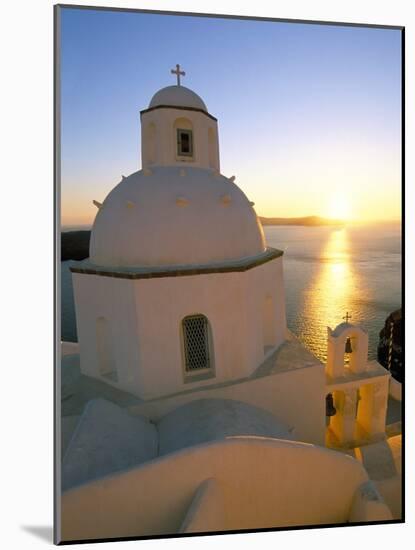 Fira, Island of Santorini (Thira), Cyclades Islands, Aegean, Greek Islands, Greece, Europe-Sergio Pitamitz-Mounted Photographic Print