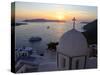 Fira, Santorini, Cyclades Islands, Greek Islands, Greece, Europe-Hans Peter Merten-Stretched Canvas