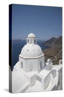 Fira, Santorini (Thira), Cyclades, Greek Islands, Greece, Europe-Angelo Cavalli-Stretched Canvas