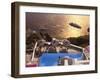 Fira, Santorini (Thira), Cyclades Islands, Greece-Gavin Hellier-Framed Photographic Print