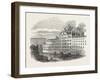 Fire and Boiler Explosion at Marsland's Cotton Factory, Stockport, UK, 1851-null-Framed Giclee Print