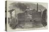 Fire and Explosion at Marsland's Park Mills, Stockport-null-Stretched Canvas