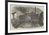 Fire and Explosion at Marsland's Park Mills, Stockport-null-Framed Giclee Print