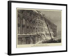 Fire and Ice in Montreal, Canada-null-Framed Giclee Print