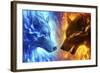 Fire and Ice-JoJoesArt-Framed Giclee Print