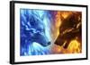 Fire and Ice-JoJoesArt-Framed Giclee Print