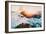 Fire and Sea, Sonoma Coast, California Coast, Pacific Ocean-Vincent James-Framed Photographic Print