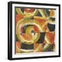 Fire and Slate I-Lisa Choate-Framed Art Print