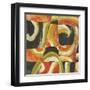 Fire and Slate II-Lisa Choate-Framed Art Print